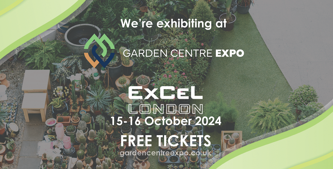 NedFox exhibiting at the Garden Expo, ExCel London, October 15th & 16th