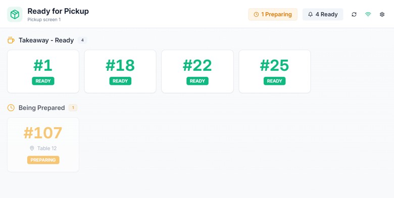 Kitchen Display System for Efficient Order Management